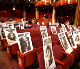 oscar seating plan
